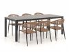 Manifesto Belpasso/Menzano 220 cm Gartenmöbel-Set 7-teilig stapelbar
