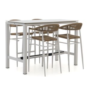 Manifesto Belpasso/Trecenta 150 cm Gartenbar-Set 5-teilig stapelbar