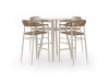 Manifesto Belpasso/Tritoni ø 110 cm Gartenbar-Set 5-teilig