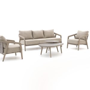 Manifesto Caldarola Sessel-Sofa Lounge-Set 5-teilig 5-Sitzer