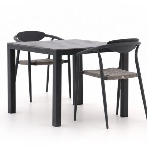 Manifesto Cavone/Fidenza 90 cm Gartenmöbel-Set 3-teilig stapelbar