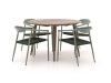 Manifesto Cavone/ROUGH-K ø 115 cm Gartenmöbel-Set 5-Teilig Stapelbar