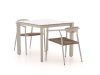 Manifesto Cavone/Sestino 90 cm Gartenmöbel-Set 3-teilig stapelbar