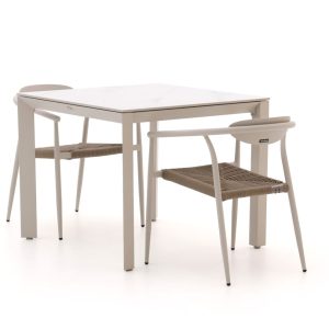 Manifesto Cavone/Sestino 90 cm Gartenmöbel-Set 3-teilig stapelbar