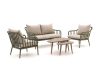 Manifesto Celante/ROUGH-K Sessel-Sofa Lounge-Set 4-Sitzer 5-teilig