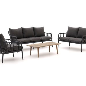 Manifesto Celante/ROUGH-K Sessel-Sofa Lounge-Set 4-teilig