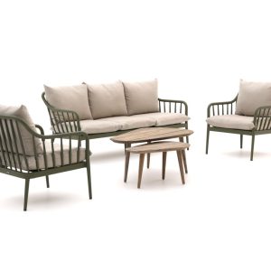 Manifesto Celante/ROUGH-K Sessel-Sofa Lounge-Set 5-Sitzer 5-teilig