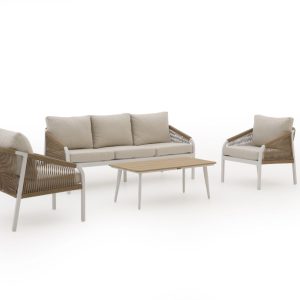 Manifesto Copparo Sessel-Sofa Lounge-Set 4-teilig