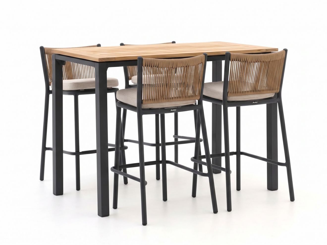 Manifesto Idro/Linosa 150 cm Gartenbar-Set 5-teilig stapelbar