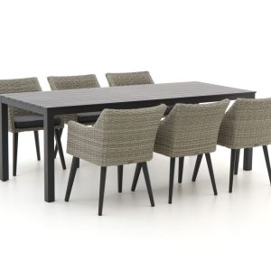 Manifesto Matese /Menzano 220 cm Gartenmöbel-Set 7-teilig