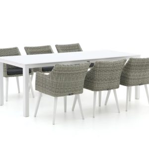 Manifesto Matese/Menzano 220 cm Gartenmöbel-Set 7-teilig