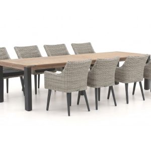 Manifesto Matese/ROUGH-S 300 cm Gartenmöbel-Set 9-teilig