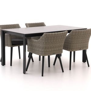 Manifesto Matese/Sestino 160 cm Gartenmöbel-Set 5-Teilig