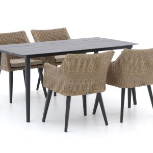Manifesto Matese/Sora 160 cm Gartenmöbel-Set 5-teilig