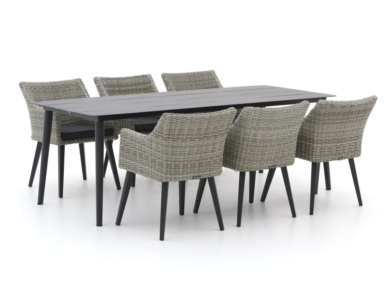 Manifesto Matese/Sora 220 cm Gartenmöbel-Set 7-teilig