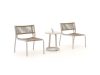 Manifesto Misurina/Salemi Lounge Balkon-Set 3-teilig stapelbar
