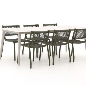 Manifesto Misurina/Sora 220 cm Gartenmöbel-Set 7-teilig