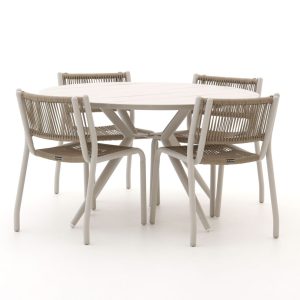Manifesto Misurina/Sora ø 127 cm Gartenmöbel-Set 5-teilig