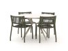 Manifesto Misurina/Sora ø 127 cm Gartenmöbel-Set 5-teilig