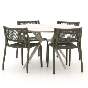 Manifesto Misurina/Sora ø 127 cm Gartenmöbel-Set 5-teilig