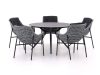 Manifesto Novara/Sora ø 127 cm Gartenmöbel-Set 6-teilig