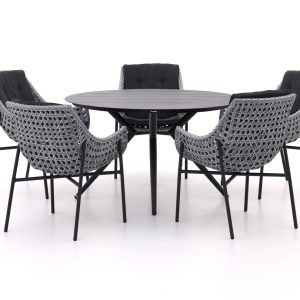 Manifesto Novara/Sora ø 127 cm Gartenmöbel-Set 6-teilig