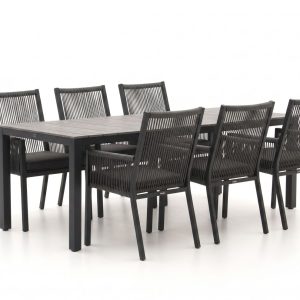 Manifesto Rivola/Fidenza 220 cm Gartenmöbel-Set 7-teilig