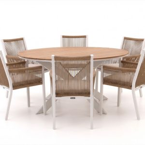 Manifesto Rivola/Fidenza ø 149 cm Gartenmöbel-Set 7-teilig