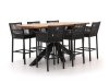 Manifesto Rivola/Induno Dänisch oval 220 cm Gartenbar-Set 7-teilig