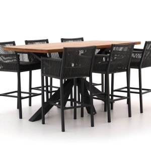 Manifesto Rivola/Induno Dänisch oval 220 cm Gartenbar-Set 7-teilig