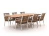 Manifesto Rivola/Induno dänisch oval 240 cm Gartenmöbel-Set 7-teilig