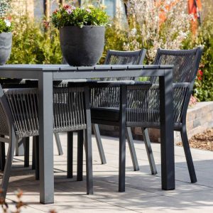 Manifesto Rivola/Menzano 220 cm Gartenmöbel-Set 7-teilig