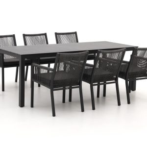Manifesto Rivola/Menzano 220 cm Gartenmöbel-Set 7-teilig