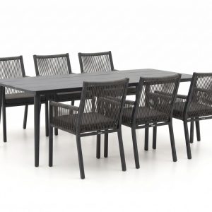 Manifesto Rivola/Sora 220 cm Gartenmöbel-Set 7-teilig