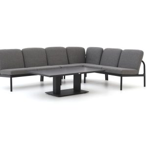 Manifesto San Teodoro/Usini 140 cm Dining Ecklounge-Set 5-teilig verstellbar