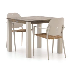 Manifesto Talvullia/ROUGH-S 90 cm Gartenmöbel-Set 3-teilig stapelbar