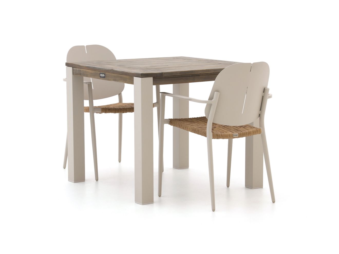 Manifesto Talvullia/ROUGH-S 90 cm Gartenmöbel-Set 3-teilig stapelbar