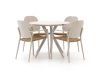 Manifesto Talvullia/Sora ø 90 cm Gartenmöbel-Set 5-teilig stapelbar