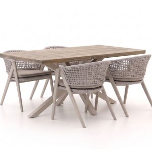 Manifesto Valsecca/Montorio 160 cm Gartenmöbel-Set 5-teilig