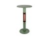 Monti HeatLine Vibe Bartisch mit Heizstrahler 1500 W ø 60 cm (h: 110 cm)