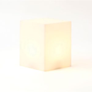 New Garden Cuby Solar-Außenlampe LED aufladbar dimmbar 43x43 cm