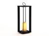 New Garden Siroco LED-Laterne aufladbar dimmbar ø 18 cm (h: 50 cm)
