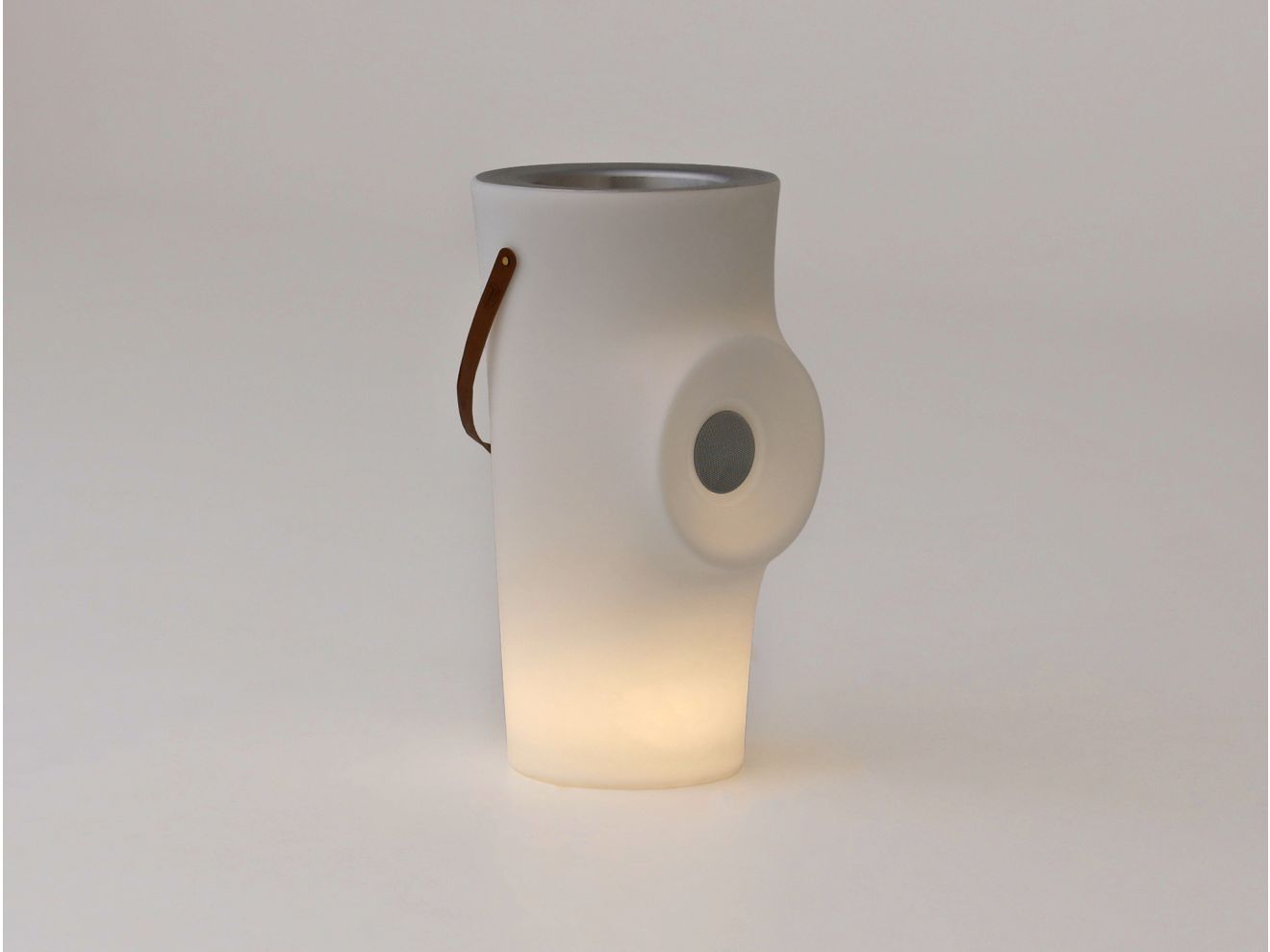 New Garden Woody LED-Außenlampe aufladbar dimmbar ø 39 cm (h: 70 cm)