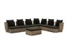 ROUGH-B Ecklounge-Set 7-teilig