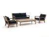 ROUGH Batang Sessel-Sofa Lounge-Set 4-teilig