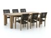 ROUGH Batang/ROUGH-X 240 cm Gartenmöbel-Set 7-teilig stapelbar