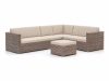 ROUGH-C Ecklounge-Set 5-teilig 6-Sitzer