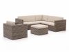 ROUGH-C Ecklounge-Set 5-teilig 6-Sitzer