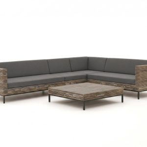 ROUGH-D Ecklounge-Set 5-teilig 6-Sitzer