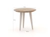 ROUGH-K Beistelltisch ø 50 cm